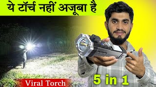 MZ S700 Torch Only ₹190😳 Best Budget Torch Long Range High Brightness  Tanu Superstar [upl. by Milton339]