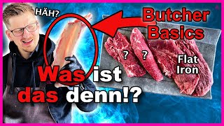 Welche Steaks🥩kommen aus der Rinderschulter Cuts vom Rind🔥  Butcher Basics [upl. by Guttery656]