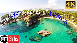 Epirus Greece 44 beaches [upl. by Nur348]