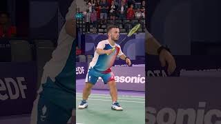 😱🏸 Spectators Go Crazy With Exciting Gold Medal Point in Para Badminton at Paris2024 [upl. by Bullivant]