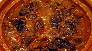 Tagine of Lamb with Prunes  Moroccan Cuisine Recipe  Ramadan Mubarak [upl. by Ecinehs]