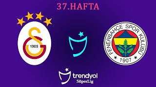 PES 2017  TÜRKİYE  SÜPER LİG  37Hafta  Galatasaray  Fenerbahçe [upl. by Hamas20]