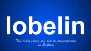 the correct pronunciation of lobules in English [upl. by Nnayhs429]