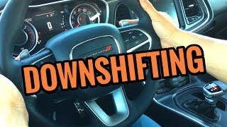 PADDLE SHIFTERS DOWNSHIFTING Explained [upl. by Aihseket]