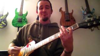 The Darkness I Believe in a Thing Called Love guitar cover with Dimarzio PAF 36th Anniversary [upl. by Criswell]