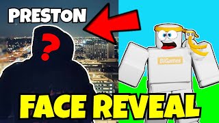 PRESTON Roblox Developer FACE REVEAL Pet Simulator X [upl. by Mot]