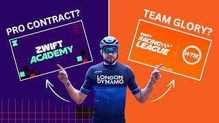 EP34  ZWIFT ACADEMY or ZWIFT RACING LEAGUE [upl. by Laddy]