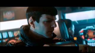 Star Trek Into Darkness HD  SpockUhuras quotTalkquot amp Kronos Chase [upl. by Wu]