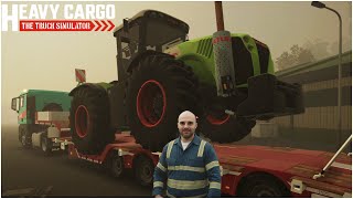 TRASPORTO UN GRANDE TRATTORE  HEAVY CARGO THE TRUCK SIMULATOR GAMEPLAY ITA [upl. by Volny]