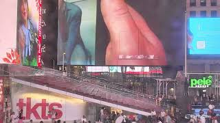 Global Tech Outage Hits Times Square [upl. by Templer251]