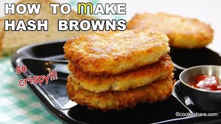 How to make Perfect HASH BROWNS at home [upl. by Nela334]