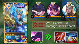 LANCELOT NEW SECRET TRICK GUIDE TO DESTROY ANNOYING META HERO 🔥  BEST DAMAGE BUILD 2024 [upl. by Normand616]