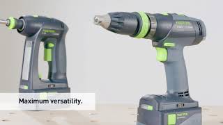 Cordless drill T 183  C 18  Festool [upl. by Anehc]