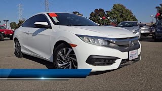 2017 Honda Civic LXP Coupe Tracy Manteca Stockton Modesto Livermore [upl. by Ashman]