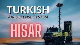 Turkish Air Defense Unveiled Exploring the Hisar Air Defense System [upl. by Ahsuoj823]