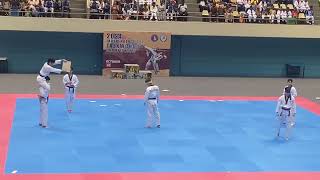 Kukkiwon Taekwondo Demonstration Performance  4 [upl. by Atinnod]