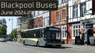 Blackpool Fylde Buses  June 2024 [upl. by Jennilee392]