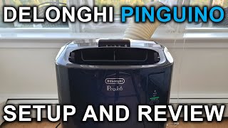 DeLonghi Pinguino 14000 BTU Portable Air Conditioner  Setup And Detailed Review [upl. by Shandeigh]