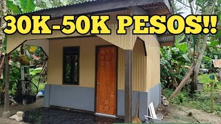 30K50K PESOS ESTIMATED COST HALF CONCRETE HALF METAL CLADDING HOUSE [upl. by Neelrak367]