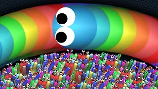 Slitherio AI 350000 Score Epic Slitherio Gameplay [upl. by Missak442]