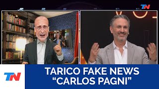 TARICO FAKE NEWS I quotCarlos Pagniquot en quotSólo una Vuelta Másquot 71223 [upl. by Hgieleak]