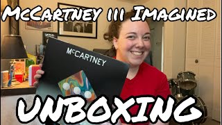 169 McCartney iii IMAGINED  Purple Vinyl  Unboxing [upl. by Bluh]