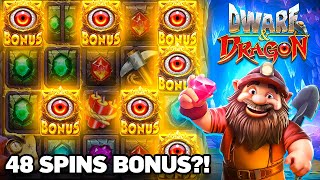 NEW DWARF amp DRAGON SLOT was BROKEN… SO MANY SPINS Bonus Buys [upl. by Assirek]