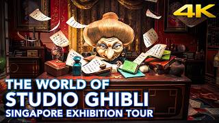 The World of Studio Ghibli Singapore Exhibition  Walkthrough Tour [upl. by Tegdirb551]