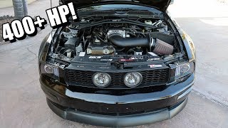 Finally joining the 400 HP club FBO cammed mustang GT ft LMR [upl. by Ecnarf]