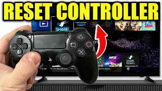 How to Reset PS4 Controller amp Fix Pairing Issues [upl. by Niwrek]