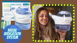 Nasal Irrigation System 50 Salt Packets Included [upl. by Stephie887]