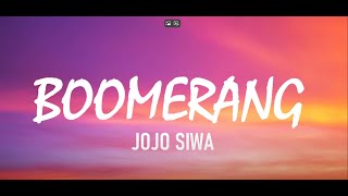 JOJO SIWA BOOMERANG Lyrics [upl. by Anceline]