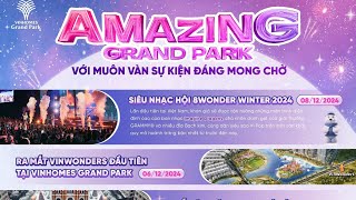 ĐU CONCERT TẠI VINHOMES GRAND PARK  8WONDER WINTER 2024 [upl. by Dasie665]