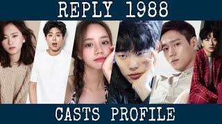 Reply 1988 Casts Profile [upl. by Niwde]