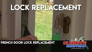 French door lock replacement [upl. by Kendra]