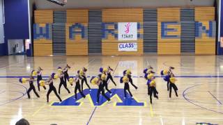 WTHS Varsity Devilettes Pom Routine 2016 [upl. by Pacian939]