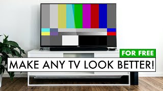 How To Make ANY TV Look Better TV Settings for Best Picture Quality [upl. by Lamaj]