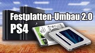 PS4 FestplattenUmbau 20 Modding Playstation 4 deutsch [upl. by Airahcaz622]