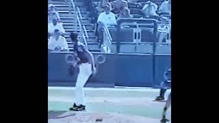 Randy Johnson kills bird in slow motion [upl. by Nnaeirrac]