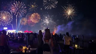 Crazy new year celebrations in Goa Beach  Goa  Goa Beach  Goa New year party [upl. by Irmgard]