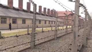 Auschwitz Birkenau Le temps dune visite le 28 mars 2012 [upl. by Forta]