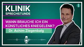 Wann brauche ich ein künstliches Kniegelenk  Asklepios podcast [upl. by Anialad]