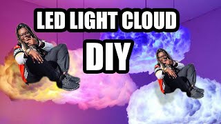 NEW TREND DIY LED LIGHT LIGHT UP CLOUD WALL NEW TREND [upl. by Anas953]