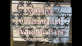 Making Ornamental Window Bars [upl. by Lonne]