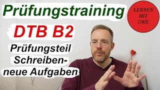 DeutschTest für den Beruf B2 – 14a – Neue Aufgaben zum Prüfungsteil Schreiben [upl. by Fanning]