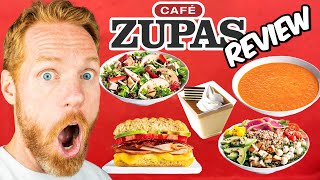 Café Zupas Restaurant Review  Taste Test [upl. by Cornew]