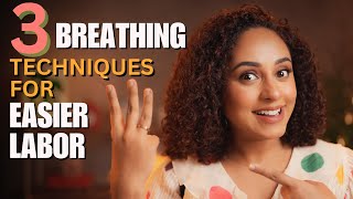 BREATHING Techniques for EASIER LABOR  Pearle Maaney [upl. by Ennyl]