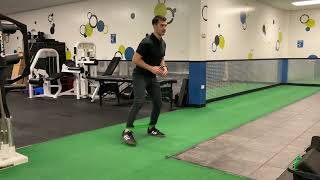 Sidesteps with Resistance Band around Ankles 1 [upl. by Tegan]