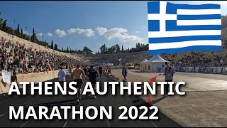 Athens Authentic Marathon 2022 [upl. by Naveb867]