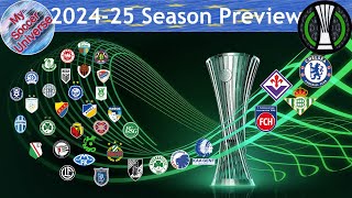 202425 Season Preview UEFA Conference League [upl. by Cory]